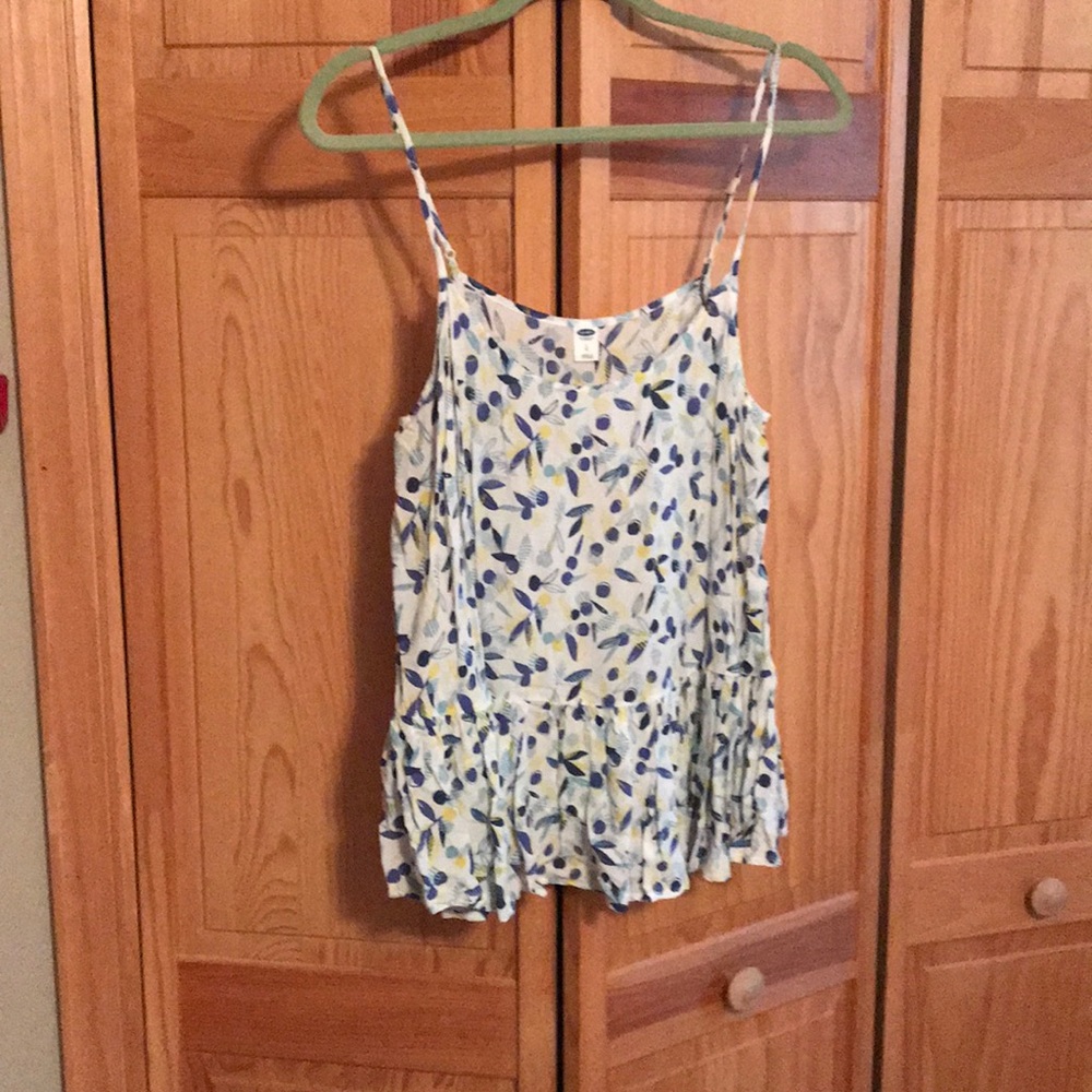 Printed Peplum Top